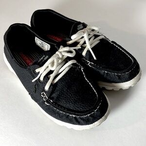Skechers on-the-go black and white sneaker comfy everyday casual shoes size 6